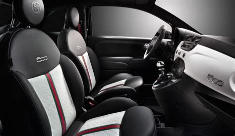 Gucci Fiat 500 interior design